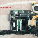 ThinkPad X220 の分解作業